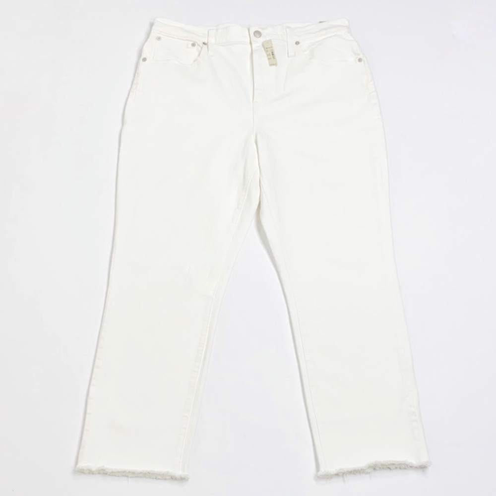 NWT Madewell The High Rise Slim Crop Boyjean